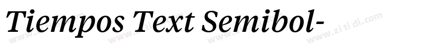 Tiempos Text Semibol字体转换 Tiempos Text Semibol字体转换